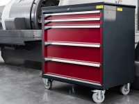Carrello portautensili Fami Master con 6 cassetti ad estrazione regolabile blu, 714x573x922mm