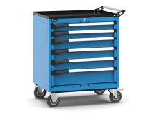 Carrello portautensili Fami Master con 6 cassetti ad estrazione regolabile blu, 714x573x922mm