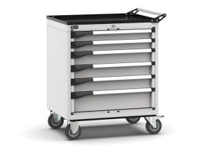 Carrello portautensili Fami Master con 6 cassetti ad estrazione regolabile grigio, 714x573x922mm