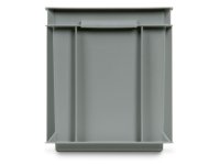 Cassetta in plastica Fami Euro Box 300x200x220mm con maniglie a conchiglia e fondo liscio