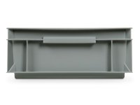 Cassetta in plastica Fami Euro Box 400x300x120mm con maniglie a conchiglia e fondo liscio