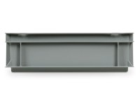 Cassetta in plastica Fami Euro Box 400x300x120mm con maniglie a conchiglia e fondo liscio