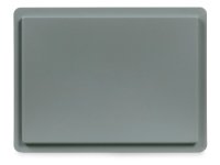 Cassetta in plastica Fami Euro Box 400x300x120mm con maniglie a conchiglia e fondo liscio