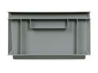 Cassetta in plastica Fami Euro Box 400x300x170mm con maniglie chiuse e fondo liscio