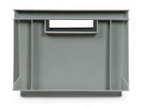 Cassetta in plastica Fami Euro Box 400x300x220mm con maniglie aperte e fondo rinforzato