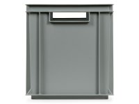 Cassetta in plastica Fami Euro Box 400x300x320mm con maniglie aperte e fondo rinforzato