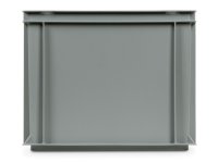 Cassetta in plastica Fami Euro Box 400x300x320mm con maniglie aperte e fondo rinforzato