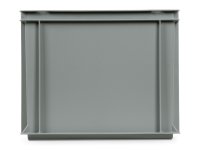 Cassetta in plastica Fami Euro Box 400x300x320mm con maniglie chiuse e fondo liscio