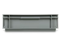 Cassetta in plastica Fami Euro Box 600x400x120mm con maniglie a conchiglia e fondo liscio