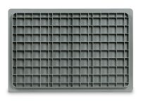Cassetta in plastica Fami Euro Box 600x400x150mm con maniglie aperte e fondo rinforzato