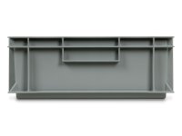 Cassetta in plastica Fami Euro Box 600x400x150mm con maniglie chiuse e fondo liscio