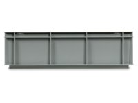 Cassetta in plastica Fami Euro Box 600x400x170mm con maniglie aperte e fondo rinforzato