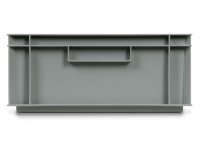 Cassetta in plastica Fami Euro Box 600x400x170mm con maniglie chiuse e fondo liscio