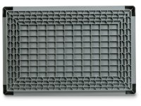 Cassetta in plastica Fami Euro Box 600x400x320mm con maniglie aperte e fondo rinforzato