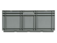 Cassetta in plastica Fami Euro Box 800x600x320mm con maniglie aperte e fondo modulare
