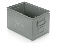 Cassetta in acciaio Steel Fami 450x300x300mm capacità 40,5lt (4pz)