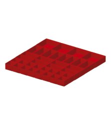 Suddivisore 36 elementi per cassettiere Fami Master 714x726 mm, frontale 75mm