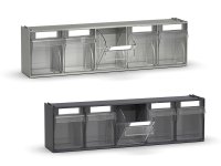 Cassettiera porta minuteria Fami Visual Box 600x140x168mm con 5 cassetti