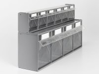 Cassettiera porta minuteria Fami Visual Box 600x140x168mm con 5 cassetti