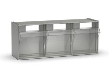 Cassettiera porta minuteria Fami Visual Box 600x210x242mm con 3 cassetti
