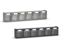 Cassettiera porta minuteria Fami Visual Box 600x96x112mm con 6 cassetti