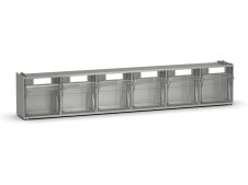 Cassettiera porta minuteria Fami Visual Box 600x96x112mm con 6 cassetti