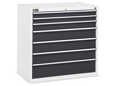 Cassettiera portautensili Fami Flexa 1023x600x1002mm con 7 cassetti ad estrazione totale, 900Kg