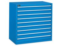 Cassettiera portautensili Fami Flexa 1023x600x1002mm con 9 cassetti ad estrazione totale, 900Kg