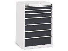 Cassettiera portautensili Fami Flexa 717x600x1002mm con 7 cassetti ad estrazione totale, 900Kg