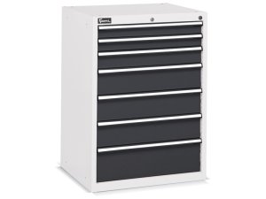 Cassettiera portautensili Fami Flexa 717x600x1002mm con 7 cassetti ad estrazione totale, 900Kg