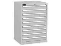 Cassettiera portautensili Fami Flexa 717x600x1002mm con 9 cassetti ad estrazione totale, 900Kg