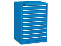 Cassettiera portautensili Fami Flexa 717x600x1002mm con 9 cassetti ad estrazione totale, 900Kg