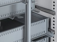 Cassettiera per industria Fami Master DE 714x726x1000mm grigio con 9 cassetti, 2000Kg