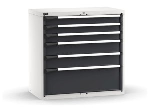 Cassettiera Fami Master bicolore a 6 cassetti ad estrazione regolabile 1020x573x1000mm
