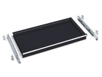 Cassetto estrazione telescopica porta boccole NC 908x449x135mm frontale 150mm, portata 100Kg