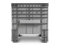Cassone sovrapponibile Fami 1040x640x670mm in PE-HD, 285lt