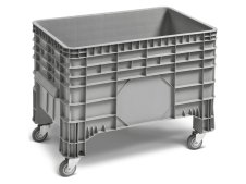 Cassone industriale Fami 1040x640x780mm in PE-HD con ruote, 285lt