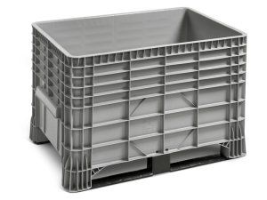 Cassone industriale Fami 1200x800x800mm in PE-HD con traverse, 550lt
