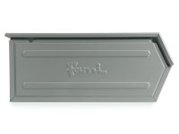 Contenitore a bocca di lupo in acciaio Fami FLS Steel 480x725x295mm doppio traverso (6pz)