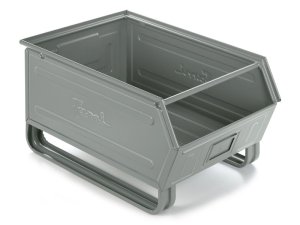 Contenitore a bocca di lupo in acciaio Fami FLS Steel 480x725x385mm slitta (4pz)