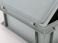 Coperchi a cerniera Fami 300x200mm per cassette Euro Box (10pz)