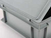 Coperchi a cerniera Fami 400x300mm per cassette Euro Box (10pz)