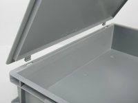 Coperchio a cerniera Fami 600x400mm per cassette Euro Box