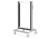 Coppia supporti totali Fami 649x50x1153mm per carrelli Bin Cart