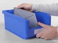 Divisori longitudinale Fami 23x298x130mm per contenitore Picking Box misura 3/3A2 (10pz)