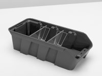 Divisori trasversali Fami 123x43x80mm per contenitore RK Box Air (20pz)