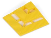 Elemento angolare in polietilene Fami MAT 110x110x25mm per tappeto antisdrucciolo (10pz)