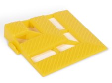 Elemento angolare in polietilene Fami MAT 110x110x25mm per tappeto antisdrucciolo (10pz)