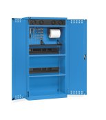 Armadio ante battenti Fami Perfom 1023x555x2000mm con stazione ricarica, portata 800 Kg
