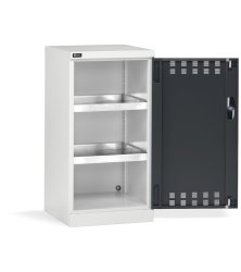 Armadio ante battenti Fami Perfom 512x555x1000 con 2 vasche, portata 800 Kg